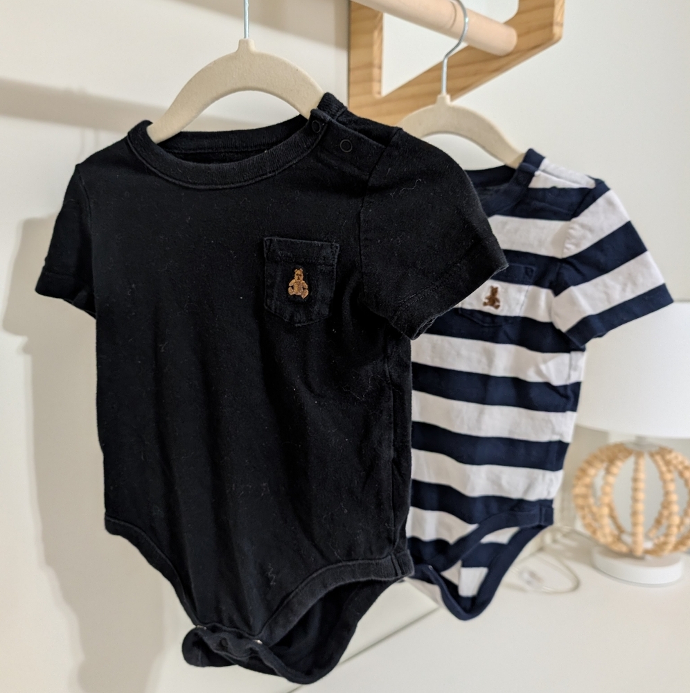 6-9 months Baby GAP Baby First Favorites Bodysuit Onesies 🐻🐻🐻